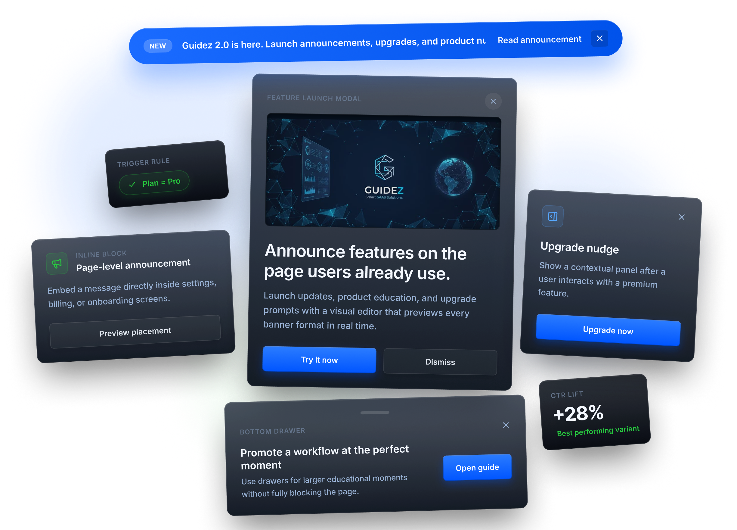 Guidez in-app banners
