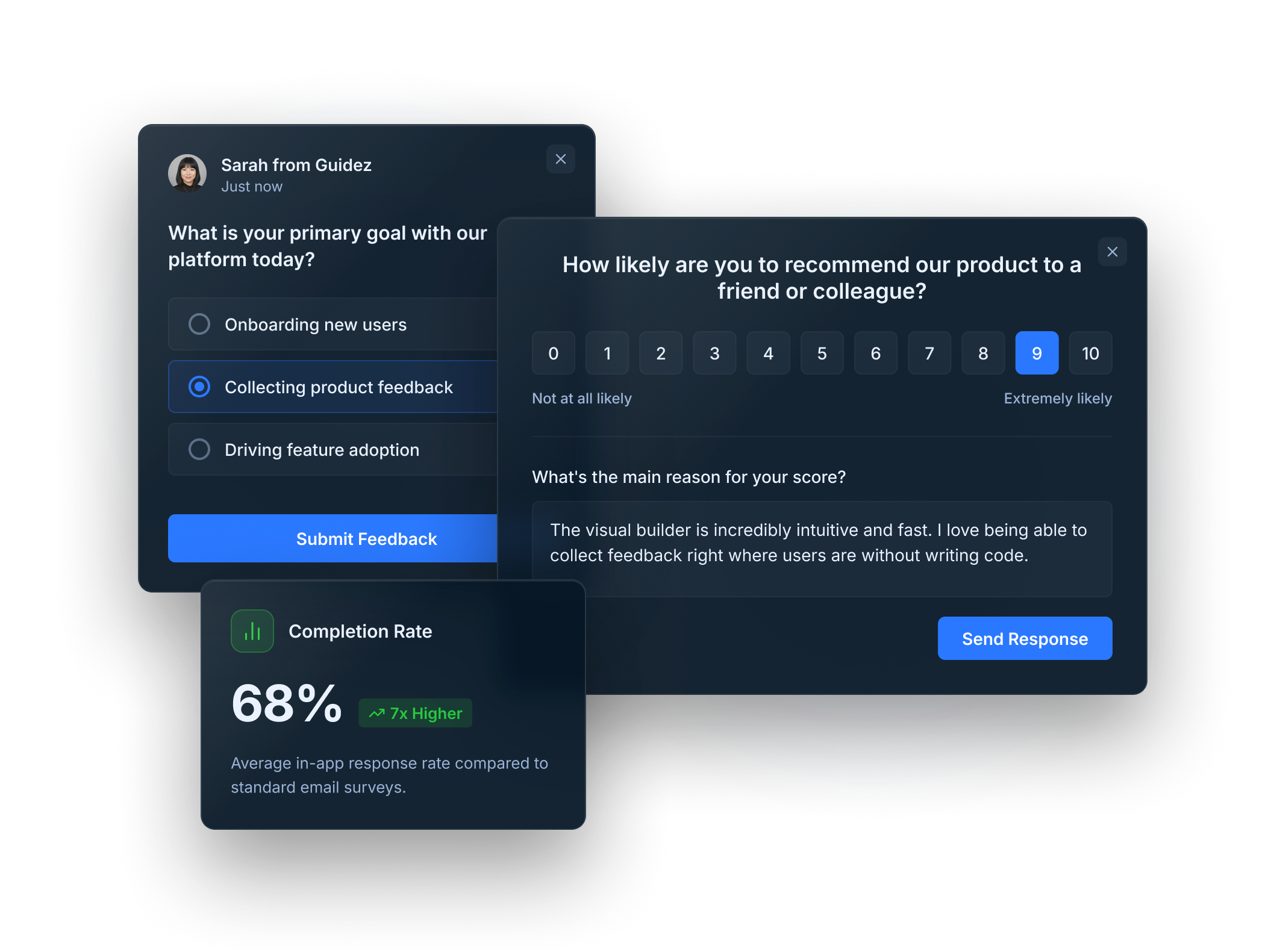 Guidez product feedback